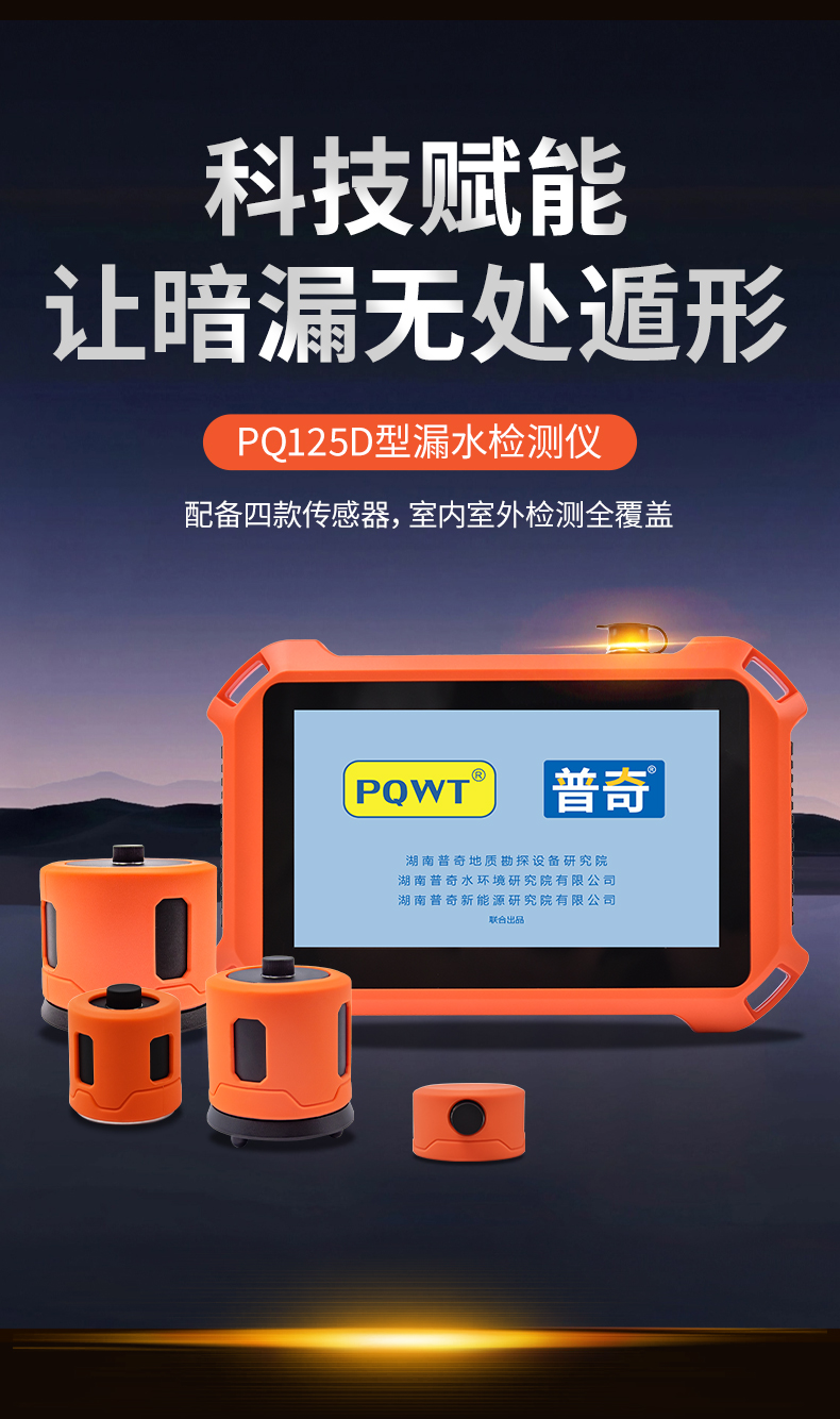 普奇PQ125D 管道漏水檢測儀